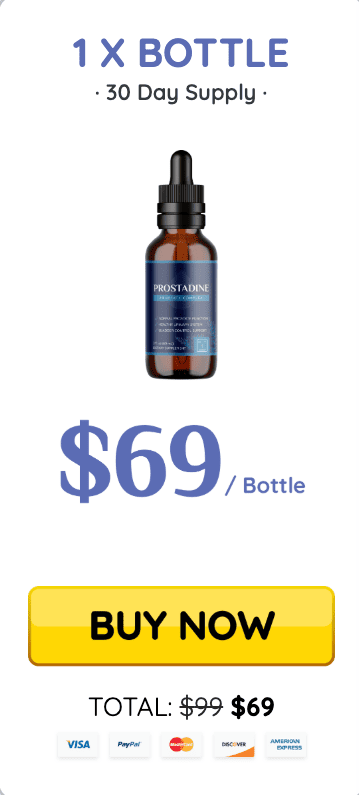 Prostadine 1 Bottle - 30 Day Supply for $69. Order now!