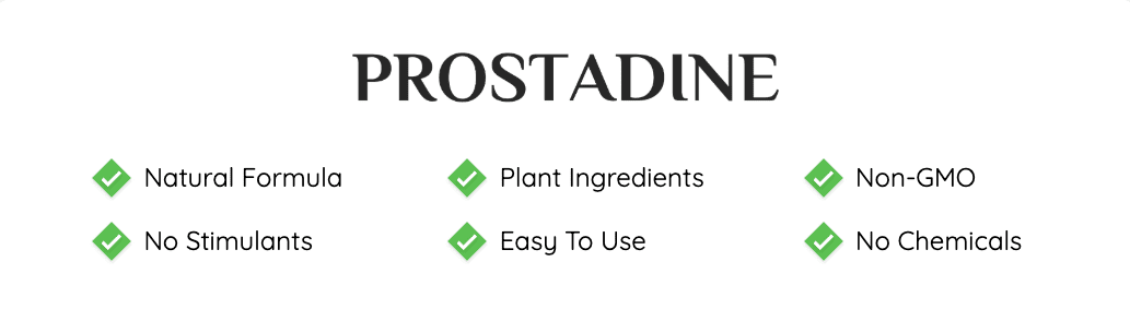 Prostadine Benefits - Natural, Plant-Based, Non-GMO & Chemical-Free.