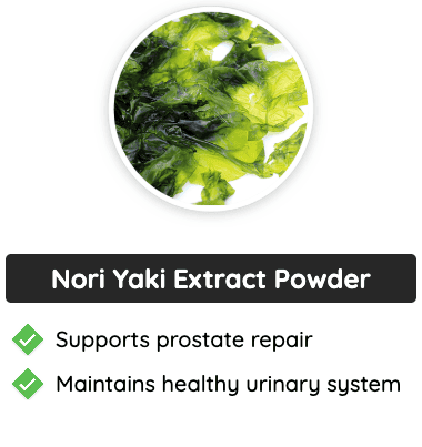 Nori Yaki Extract Powder - Supports prostate repair and urinary health