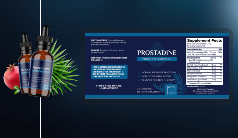 Prostadine Supplement Facts - Ingredients, Dosage, and Benefits Explained